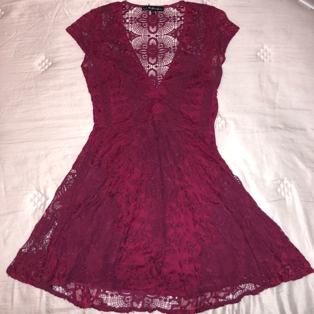 For love and lemons lace mini dress